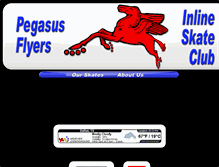 Tablet Screenshot of pegasusflyers.org